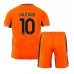 Inter Milan Lautaro Martinez #10 Barnkläder Tredje matchtröja till baby 2023-24 Kortärmad (+ Korta byxor) Billigt